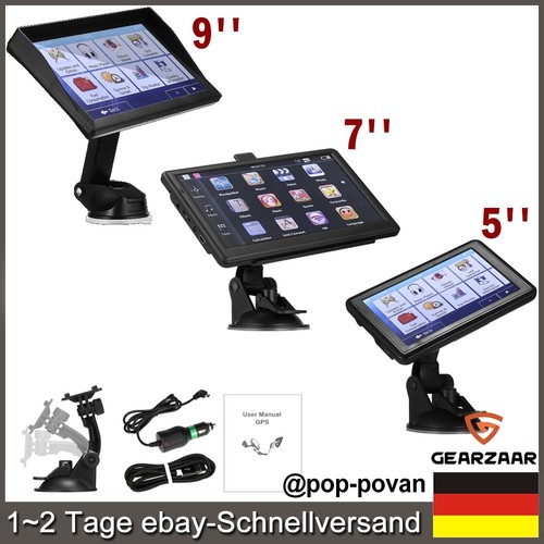 Lkw pkw kfz gps - 5''/7''/9'',